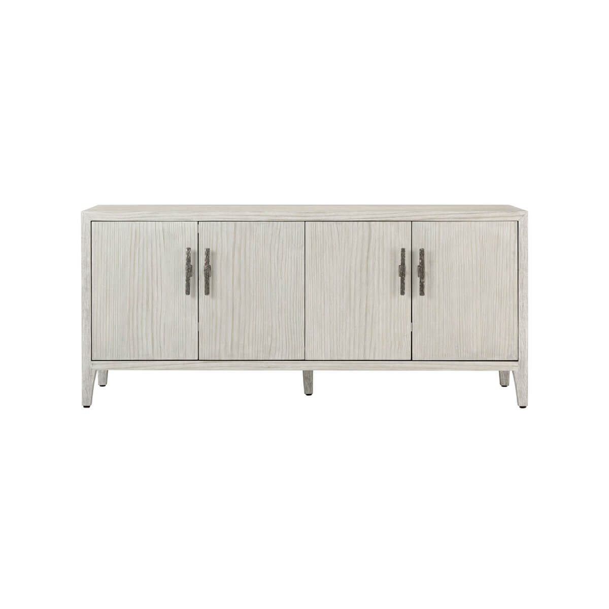 Modern Coastal Entertainment Cabinet - English Georgian America