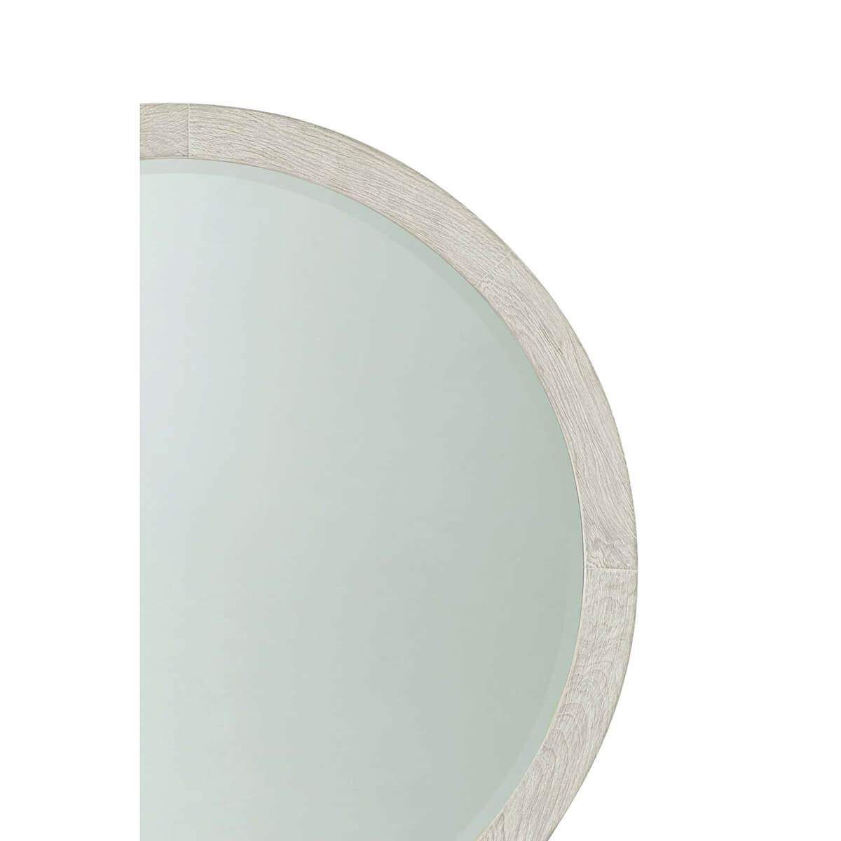 Modern Coastal Round Mirror - English Georgian America