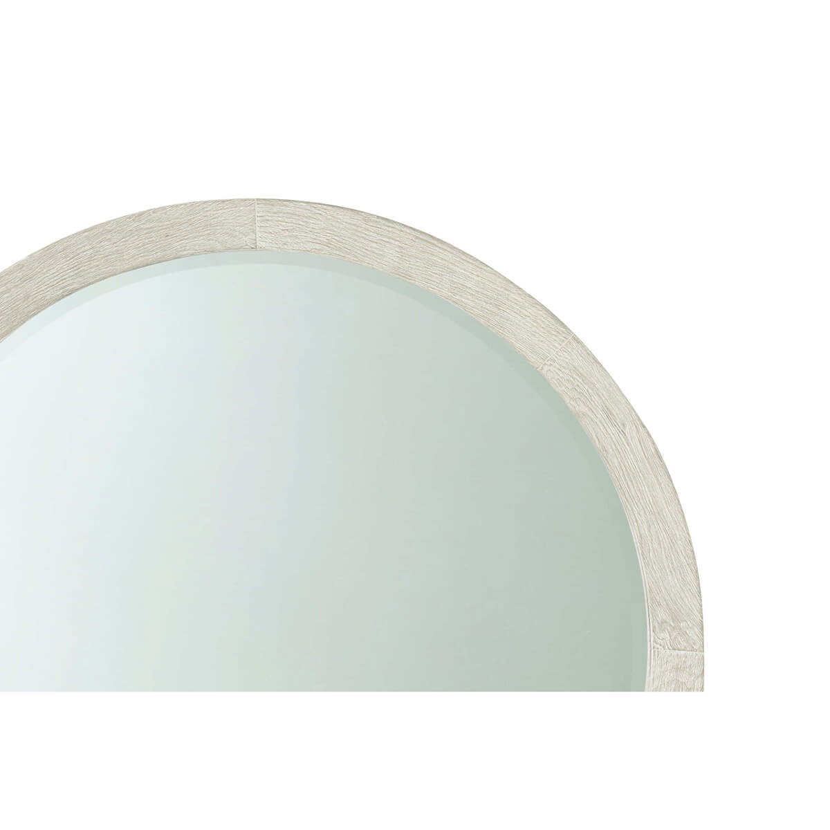 Modern Coastal Round Mirror - English Georgian America