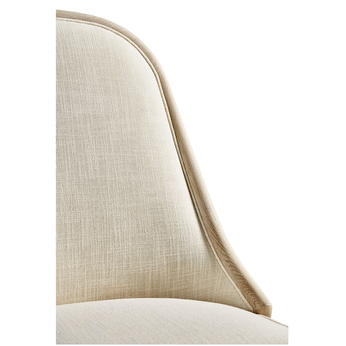 Modern Coastal Upholstered Dining Chair - English Georgian America