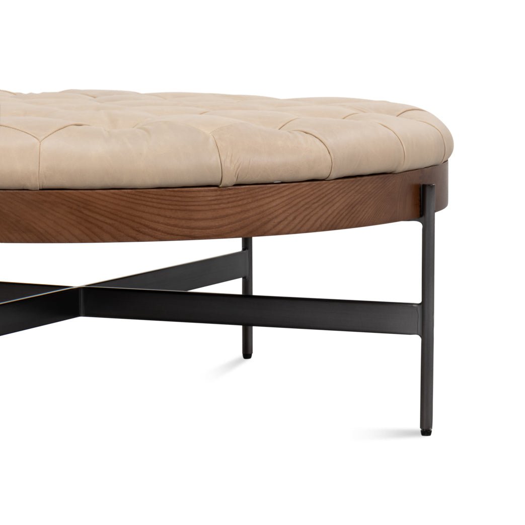 Modern Cocktail Ottoman - English Georgian America