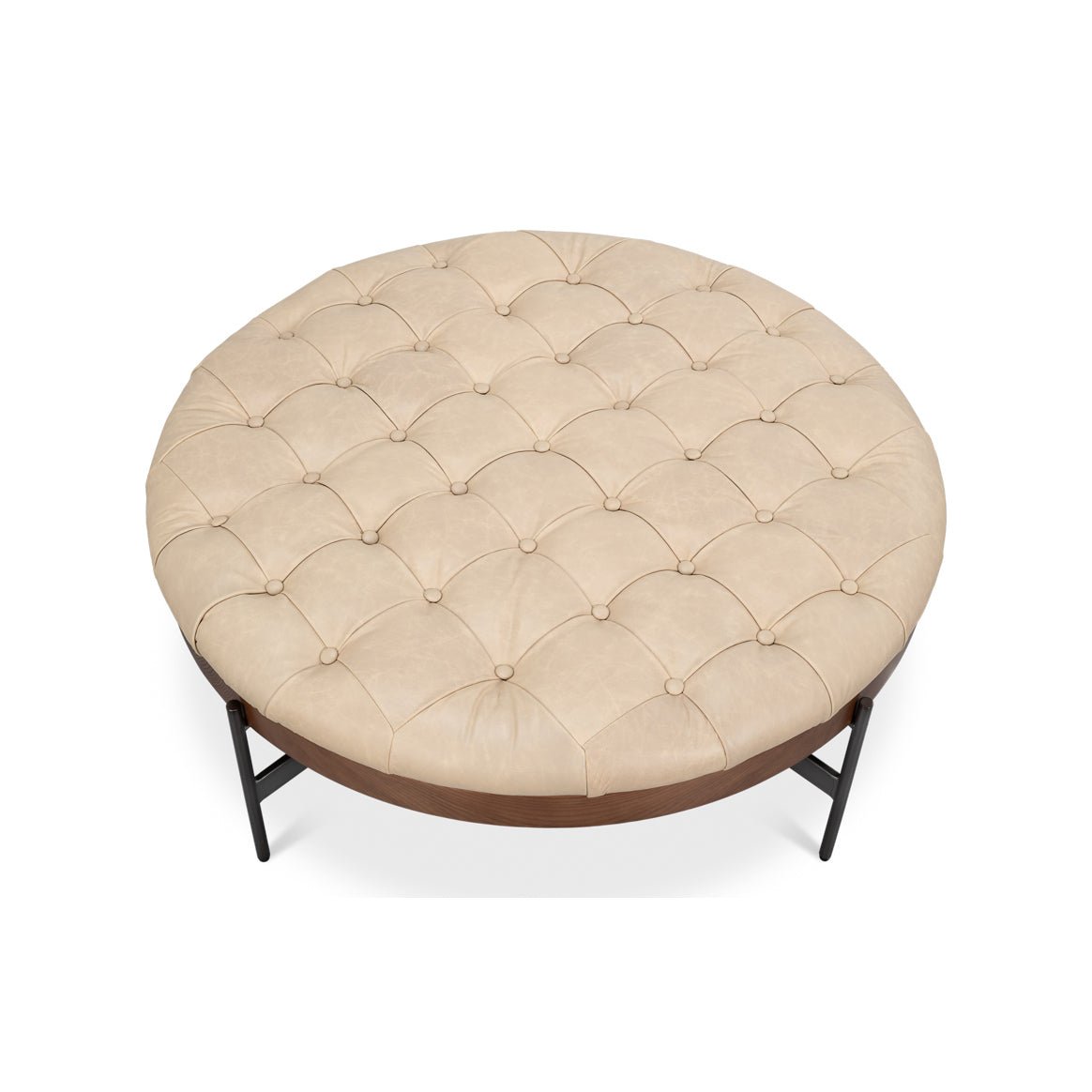 Modern Cocktail Ottoman - English Georgian America