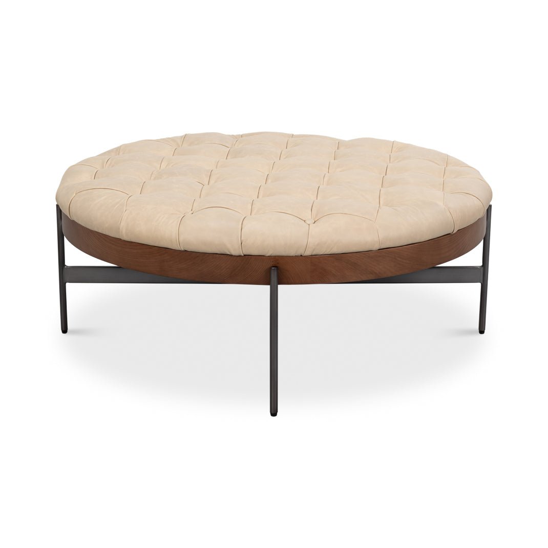 Modern Cocktail Ottoman - English Georgian America