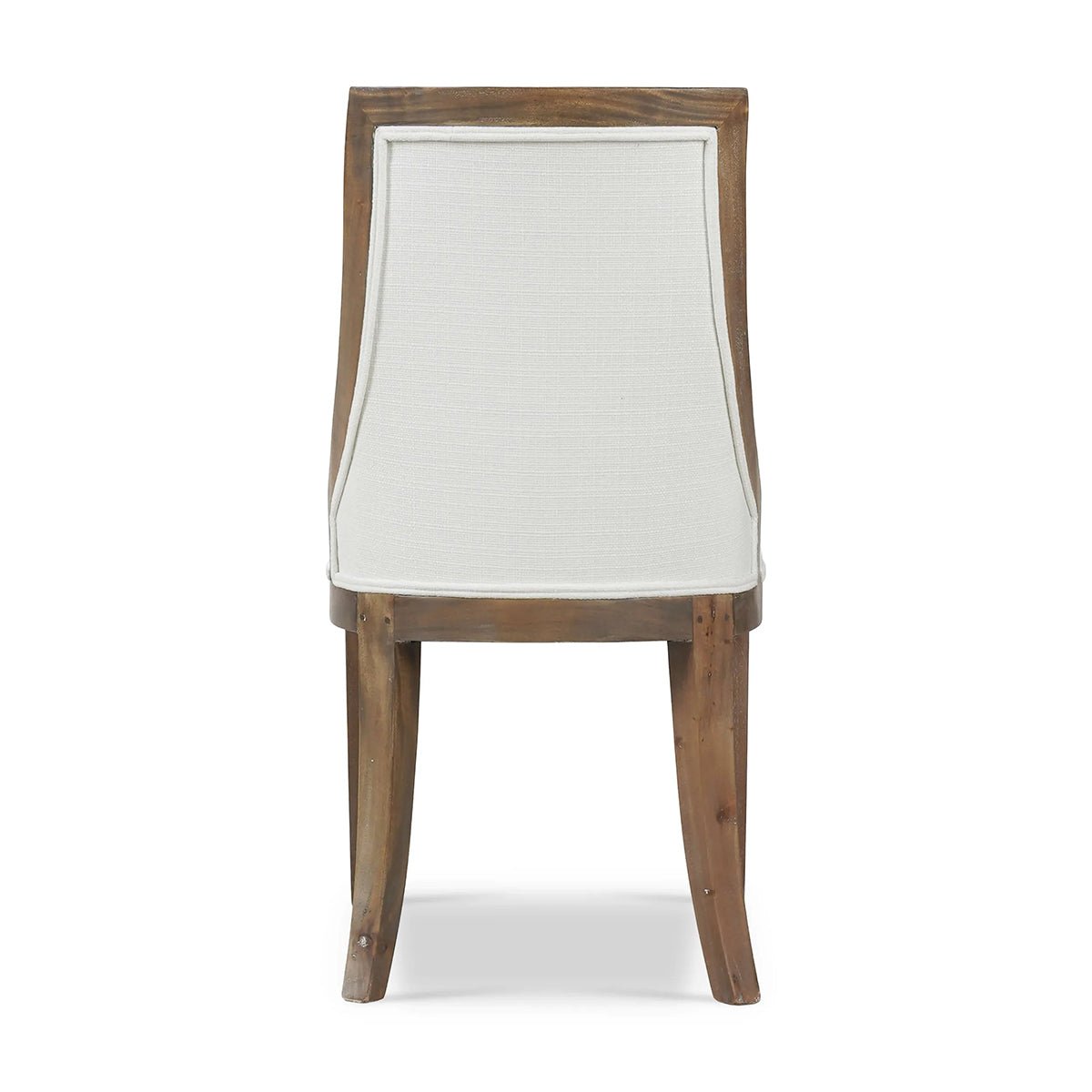 Modern Curved Back Dining Chair - English Georgian America
