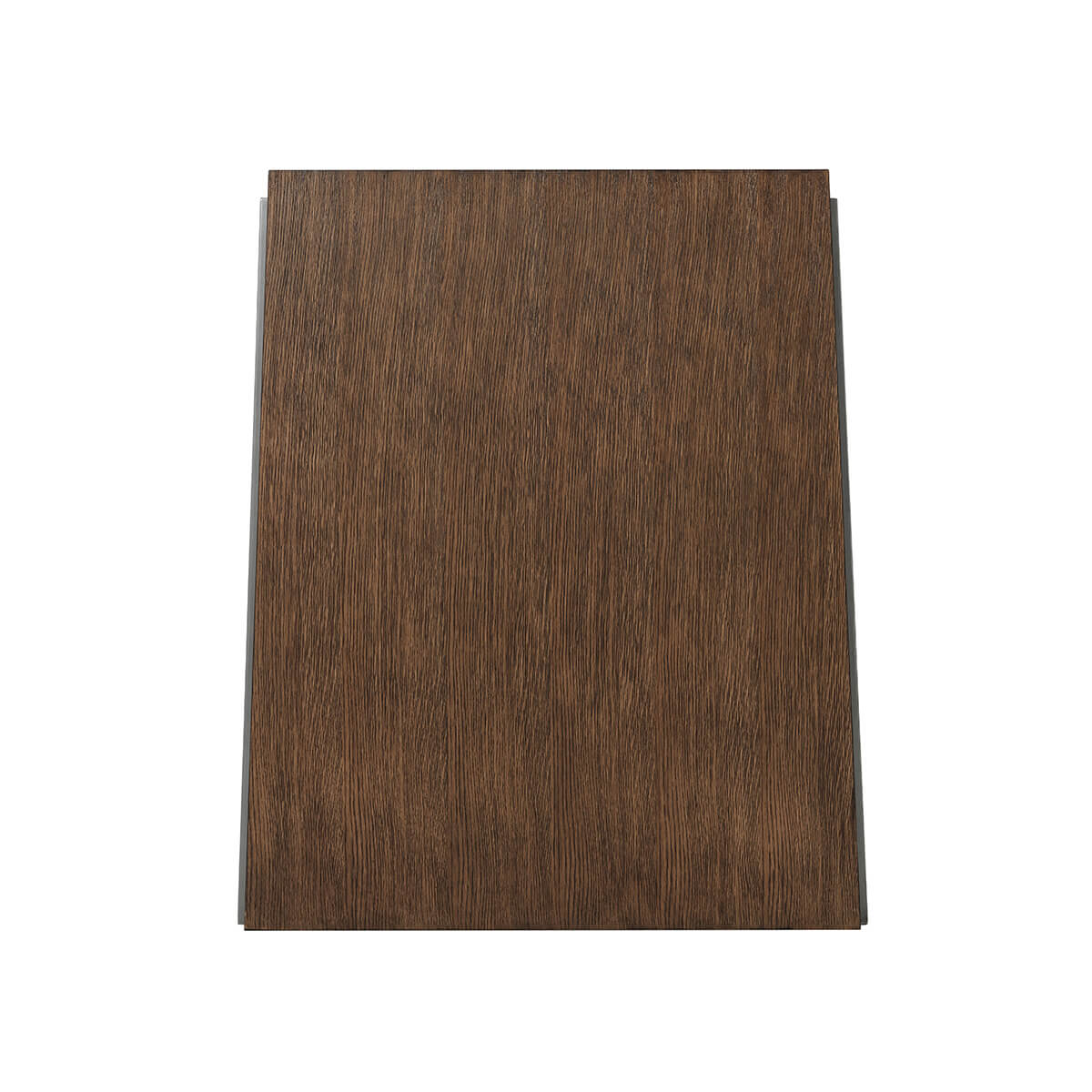 Modern Dark Brushed Oak Writing Table - English Georgian America