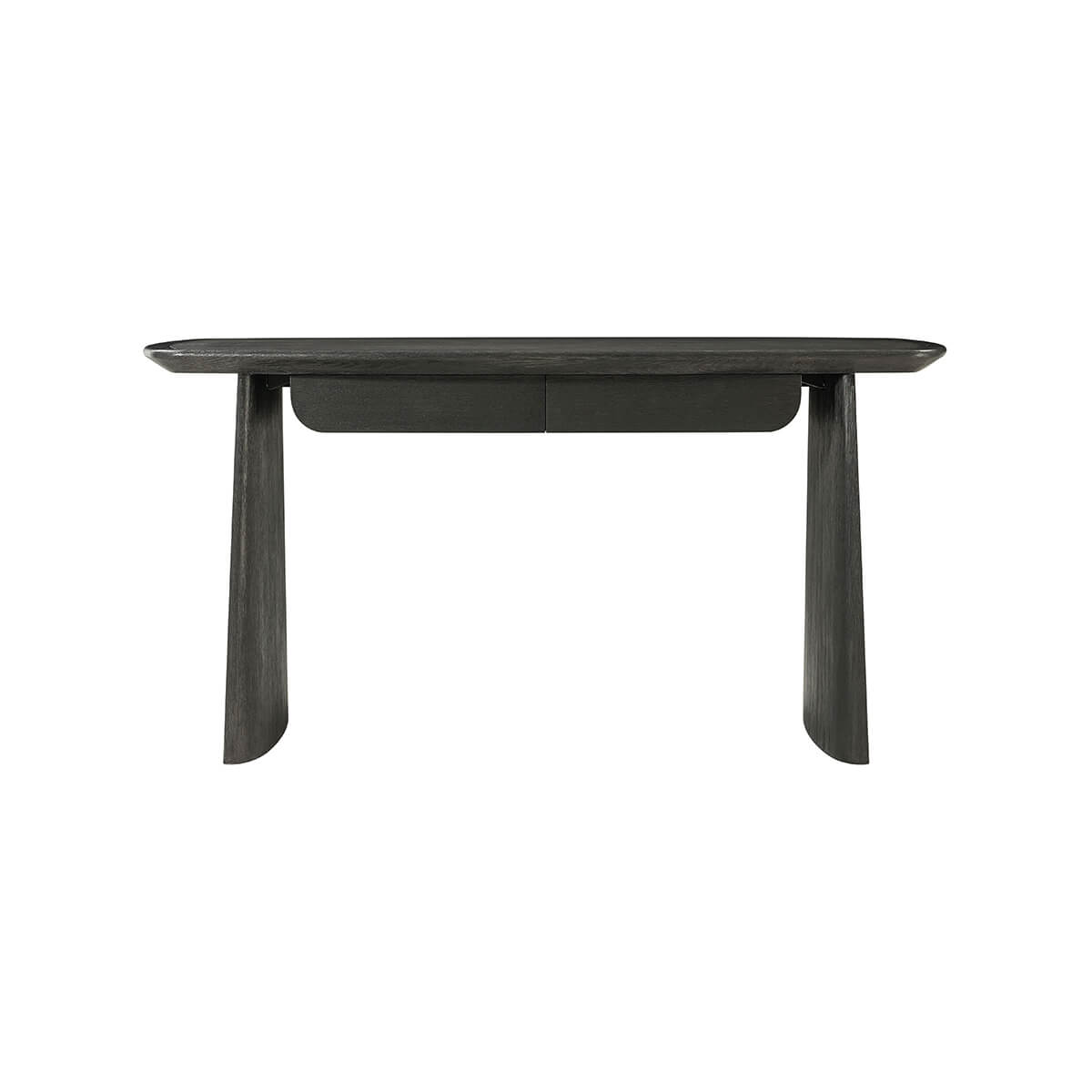 Modern Dark Oak Desk - English Georgian America