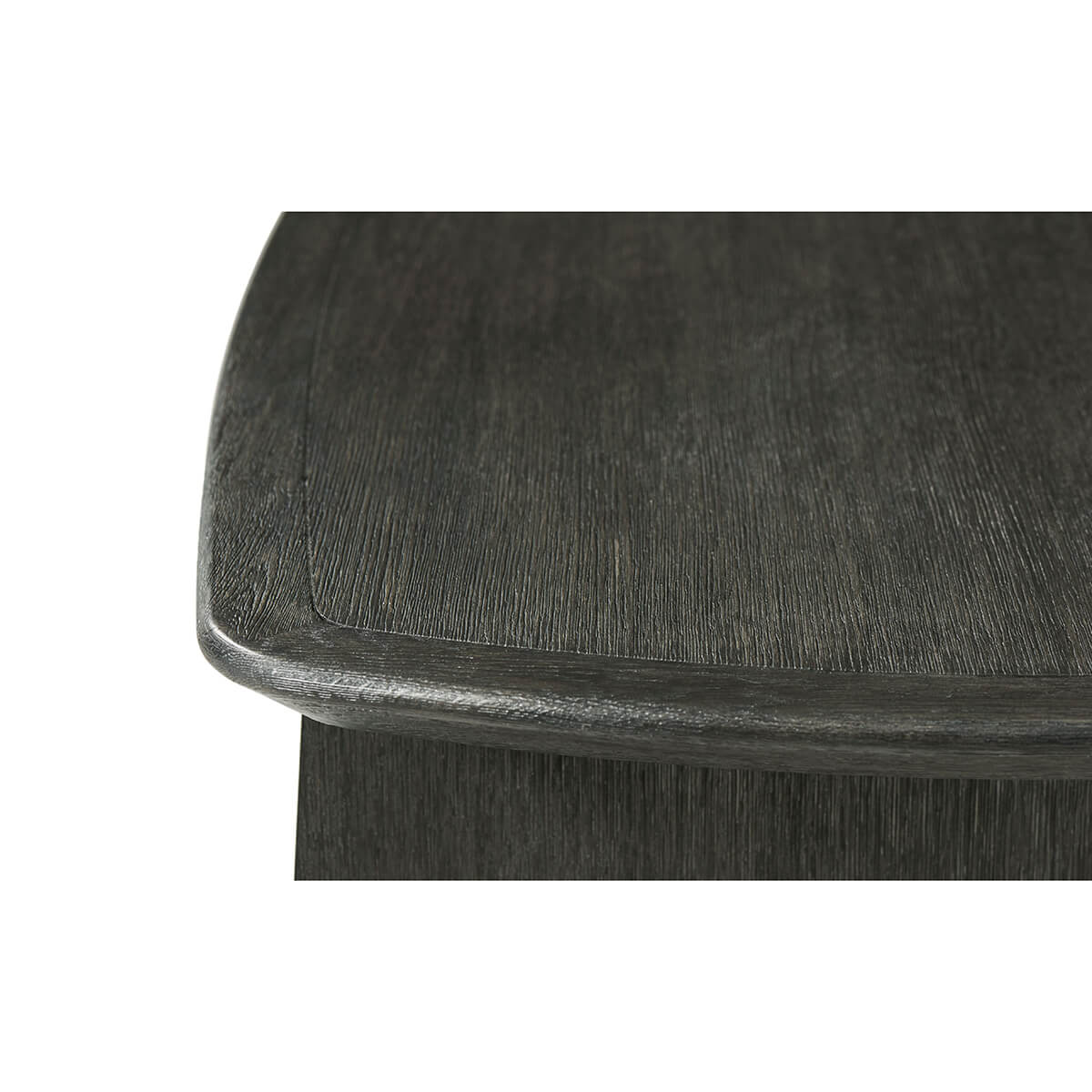 Modern Dark Oak Desk - English Georgian America