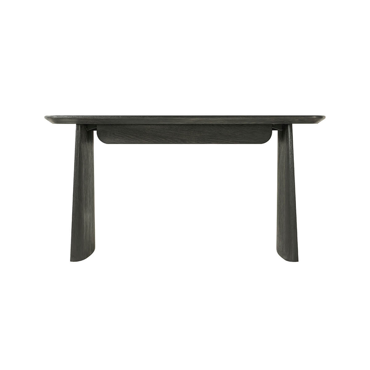 Modern Dark Oak Desk - English Georgian America