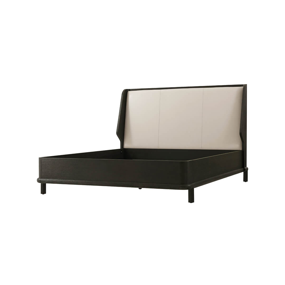 Modern Dark Oak Luxury Bed Frame California King - English Georgian America