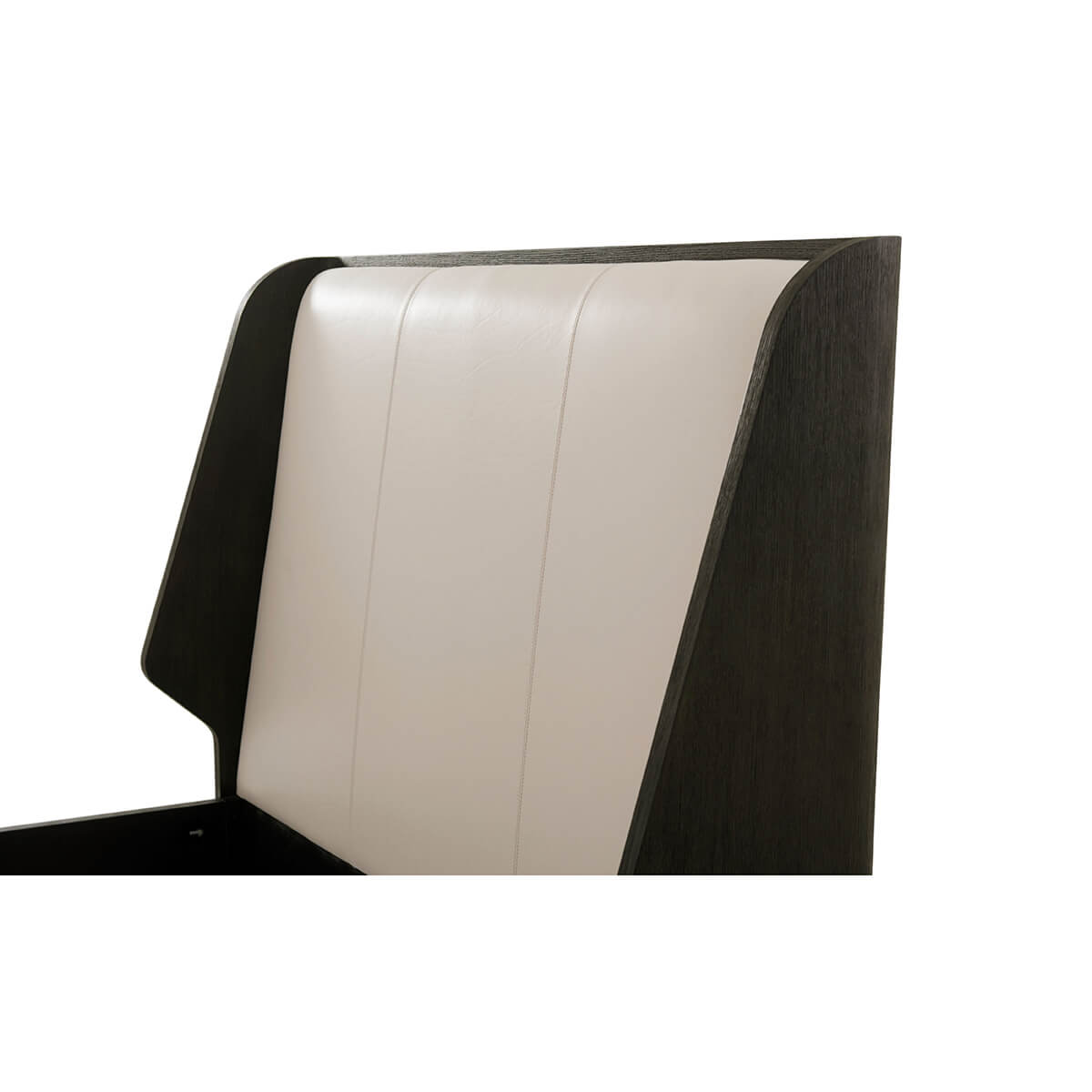 Modern Dark Oak Luxury Bed Frame Queen - English Georgian America