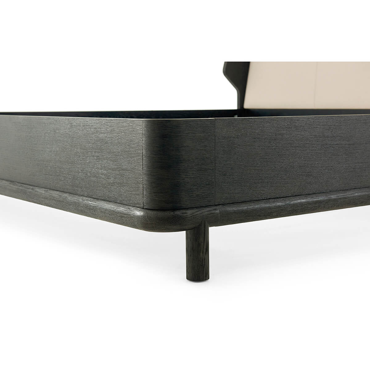 Modern Dark Oak Luxury Bed Frame US King - English Georgian America