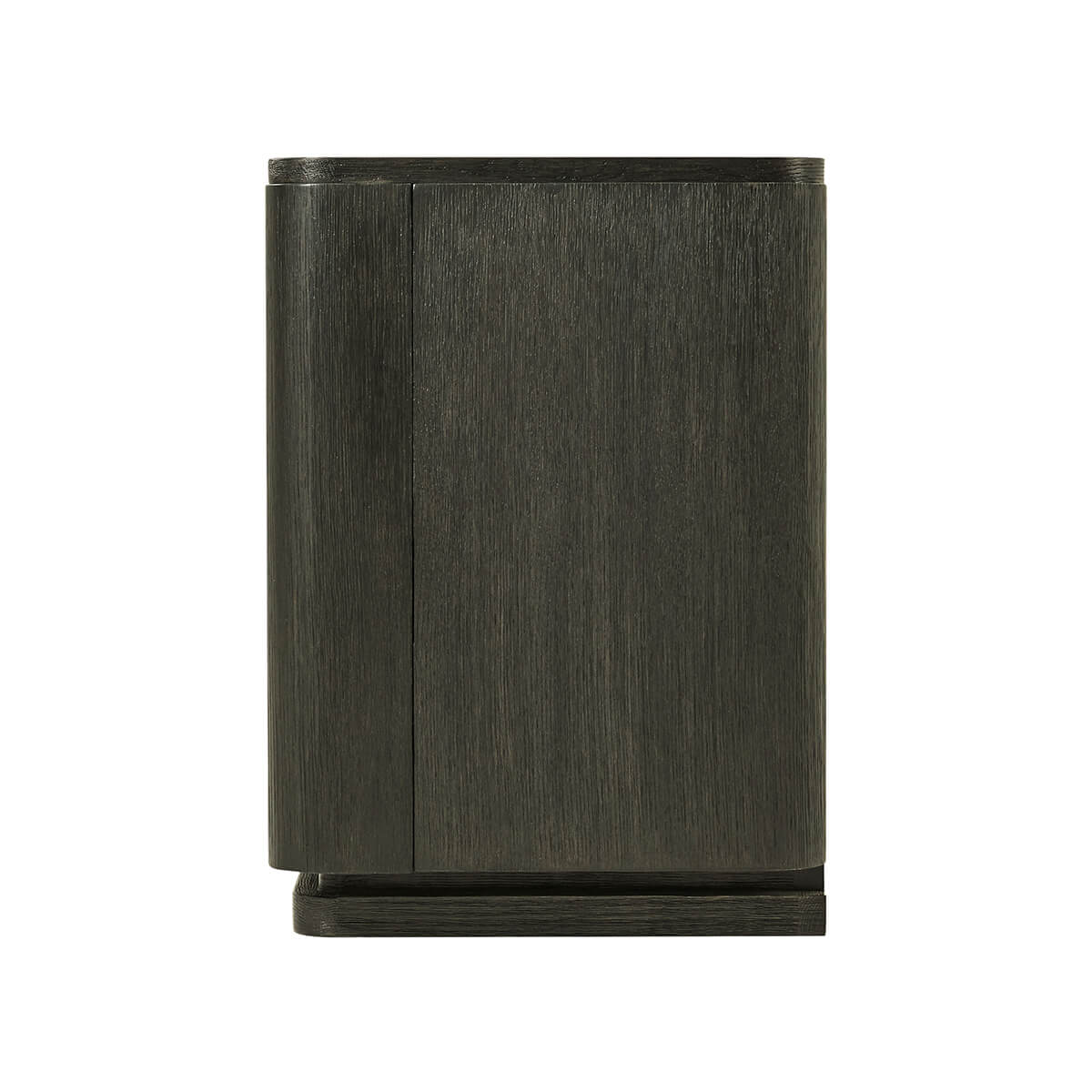 Modern Dark Oak Media Console - English Georgian America