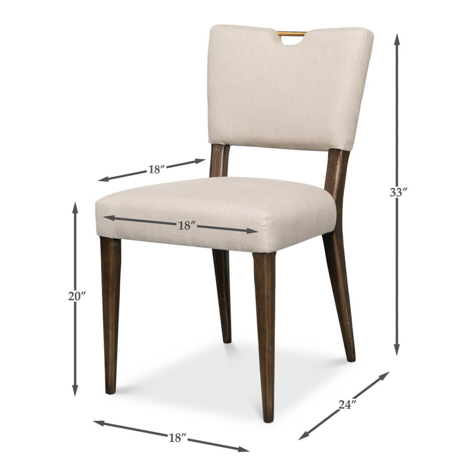 Modern English Dining Chair - English Georgian America
