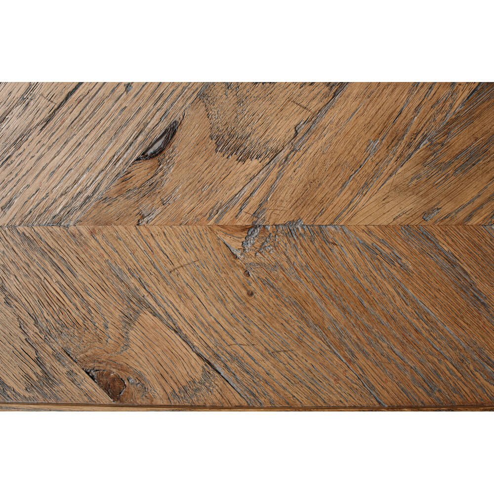 Modern European Chevron California King Bed - English Georgian America