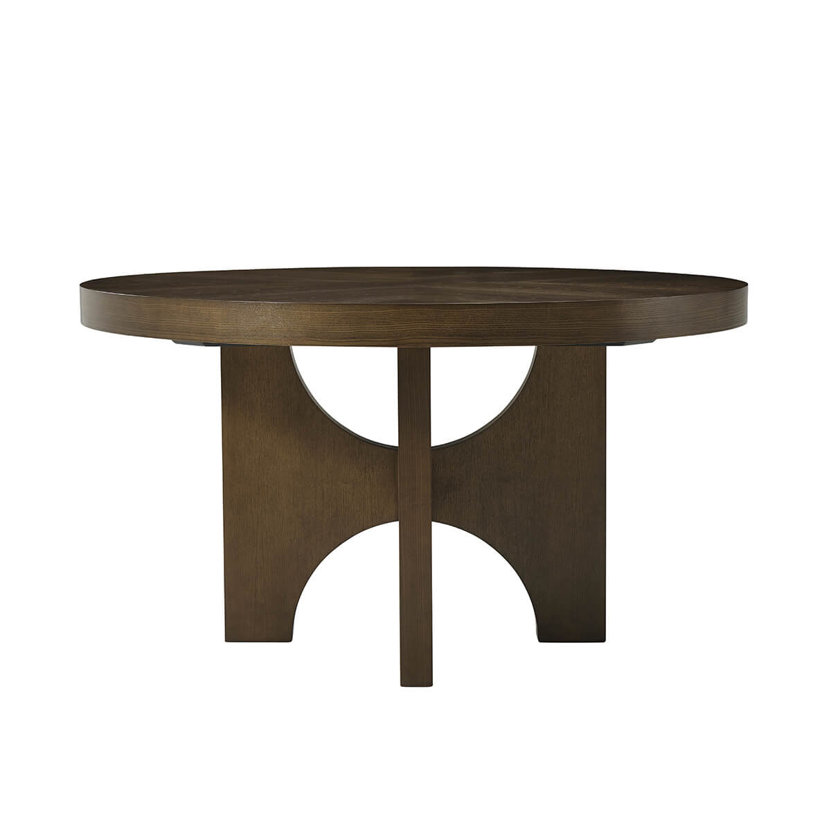 Modern Extending Dark Ash Dining Table - English Georgian America