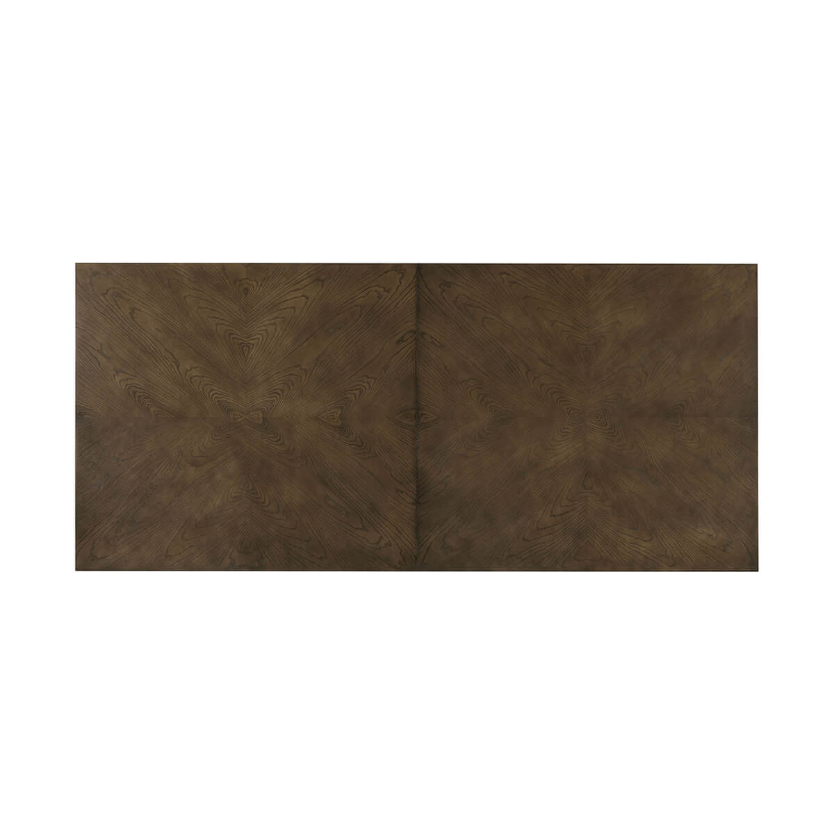 Modern Extending Dark Ash Dining Table - English Georgian America