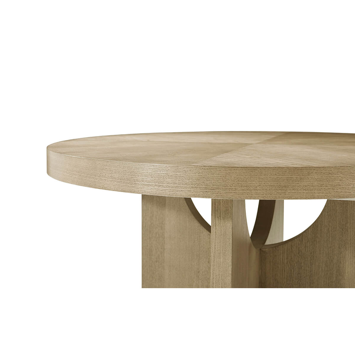 Modern Extending Light Ash Dining Table - English Georgian America