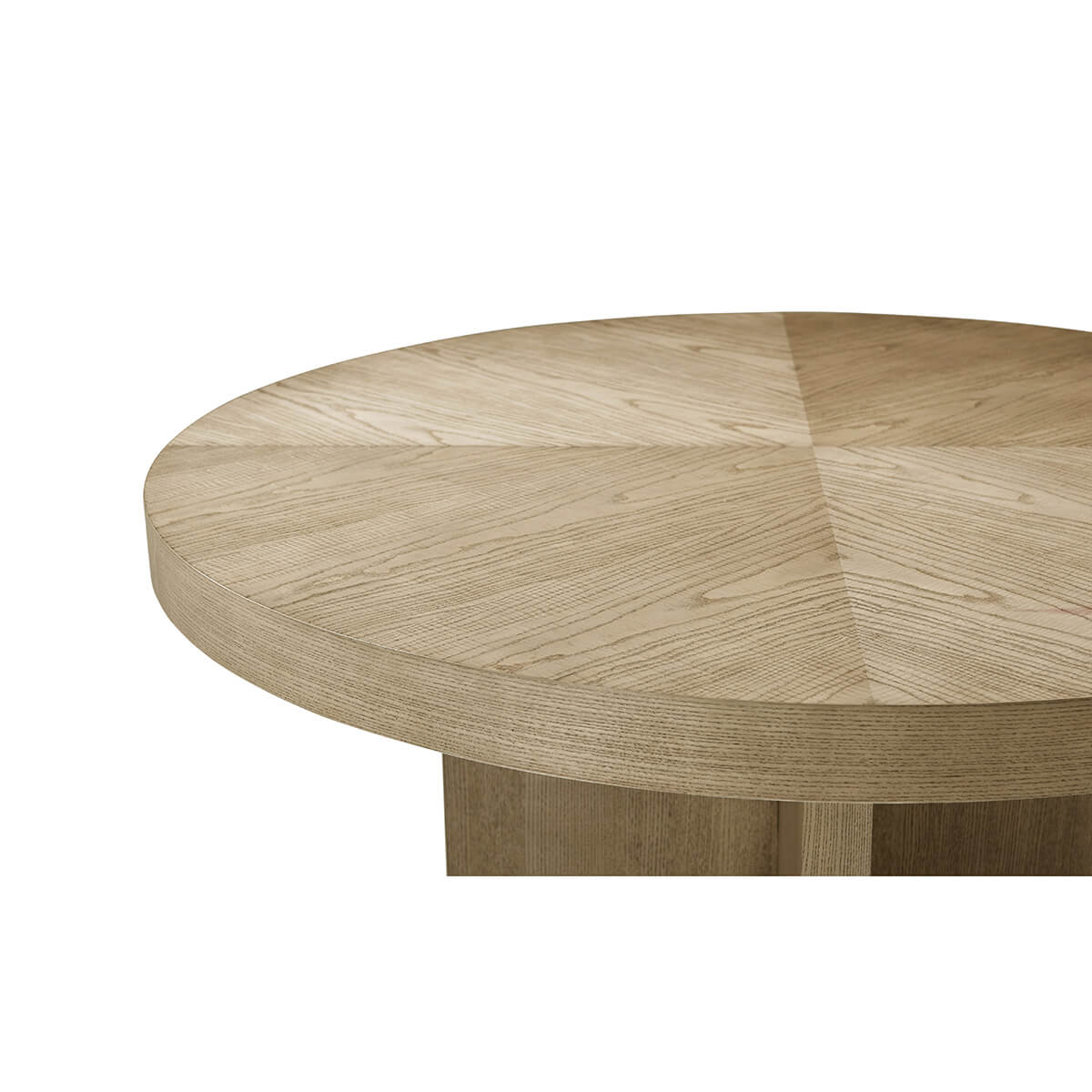 Modern Extending Light Ash Dining Table - English Georgian America