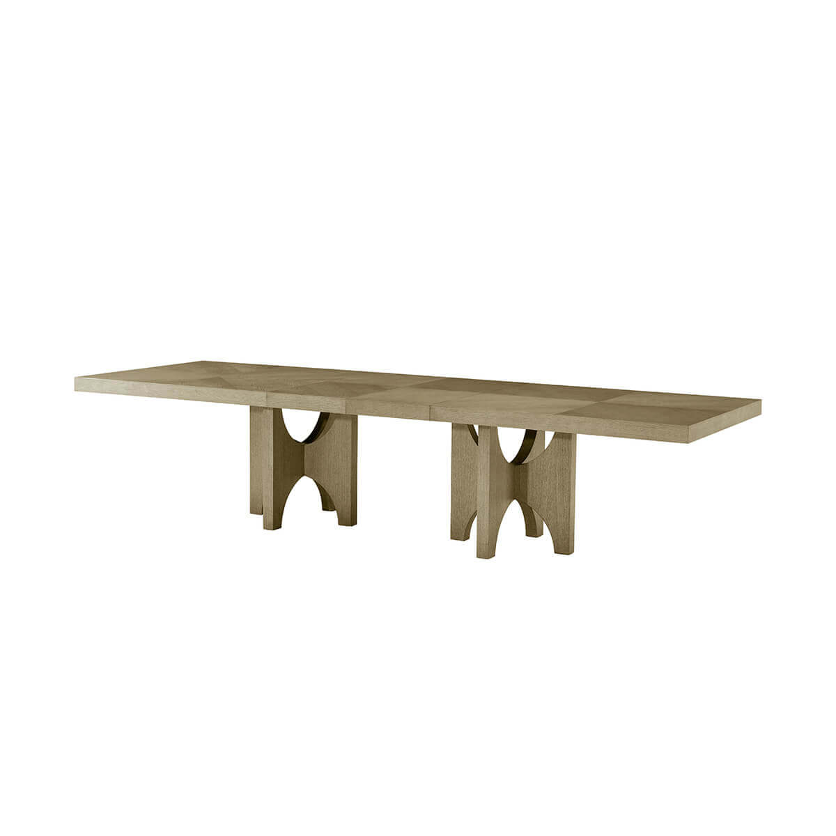 Modern Extending Light Ash Dining Table - English Georgian America