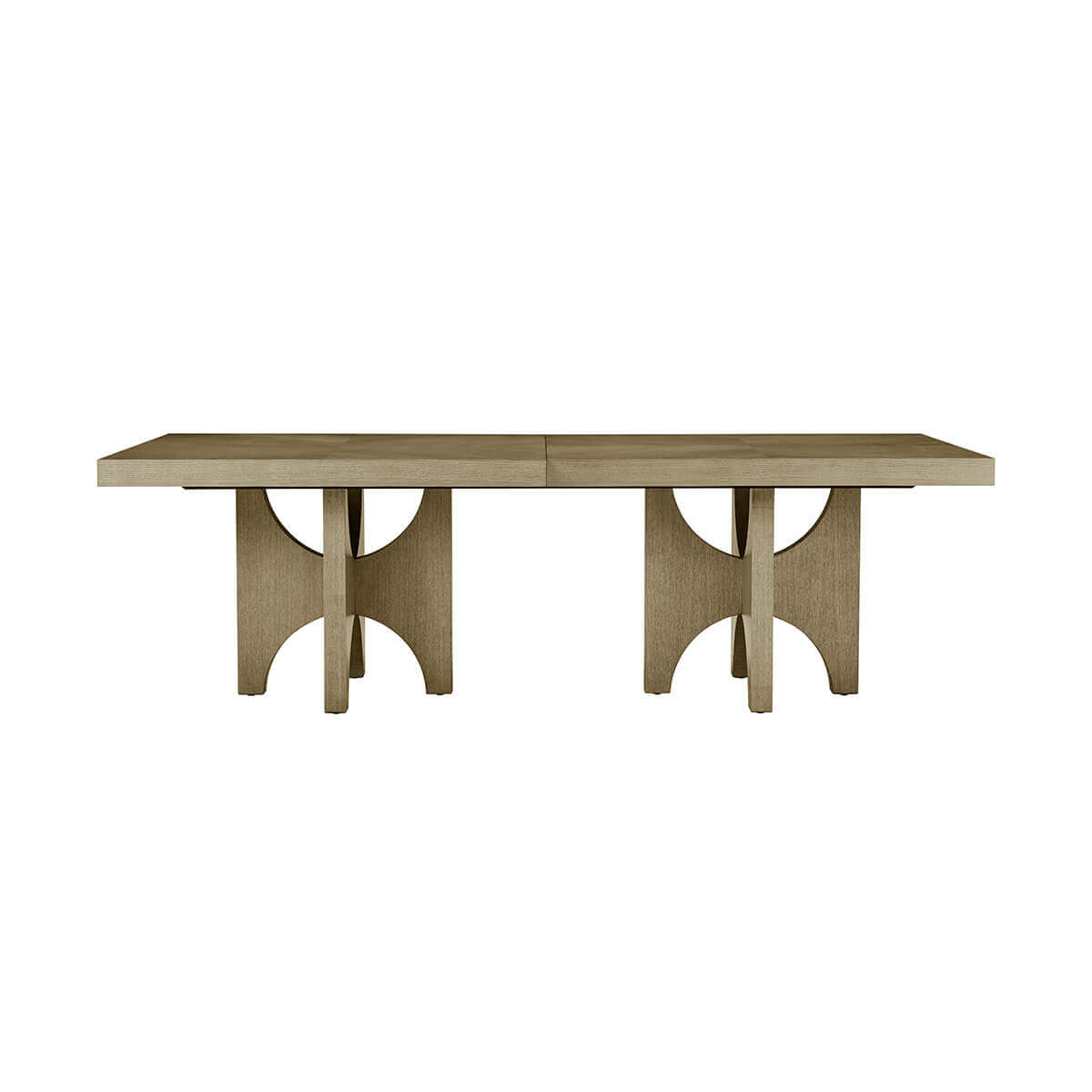 Modern Extending Light Ash Dining Table - English Georgian America