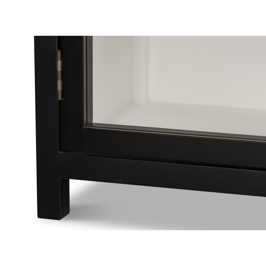 Modern Farmhouse Display Cabinet - English Georgian America