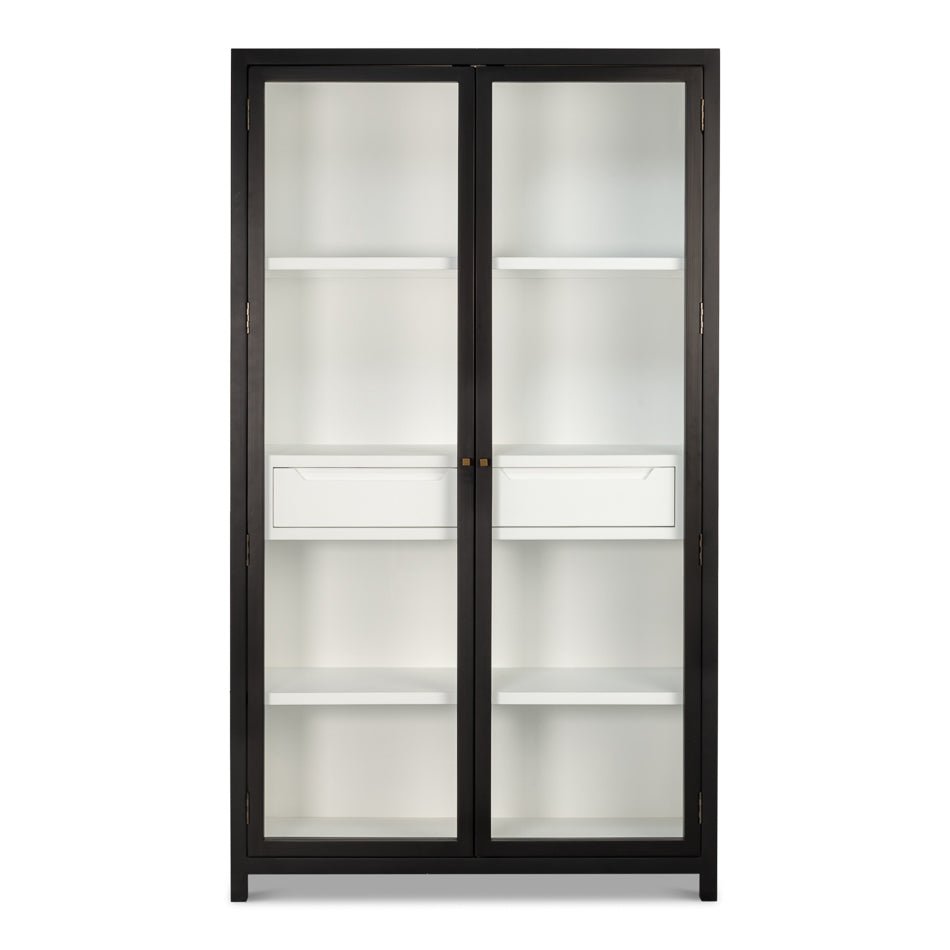 Modern Farmhouse Display Cabinet - English Georgian America