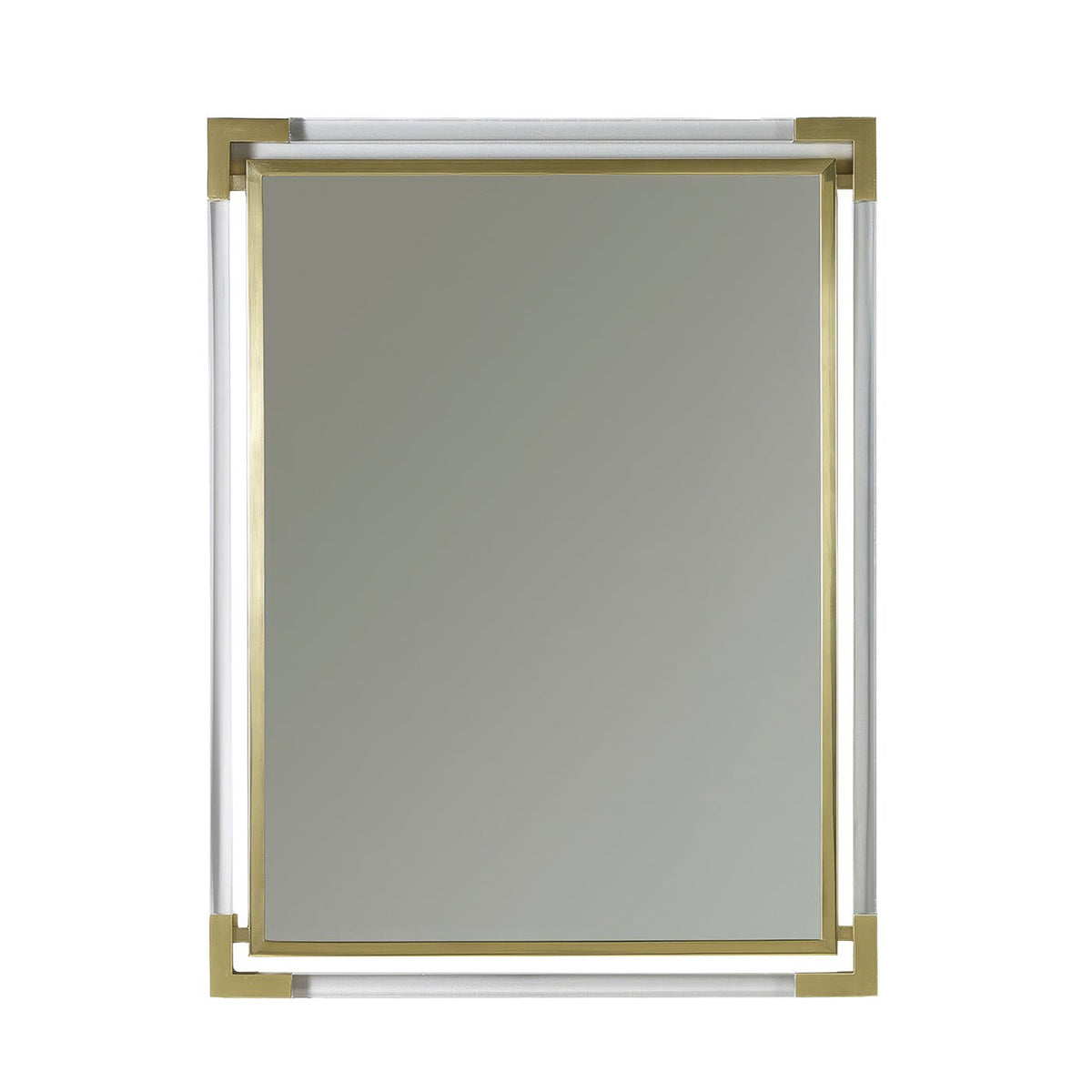 Modern Floating Wall Mirror - English Georgian America