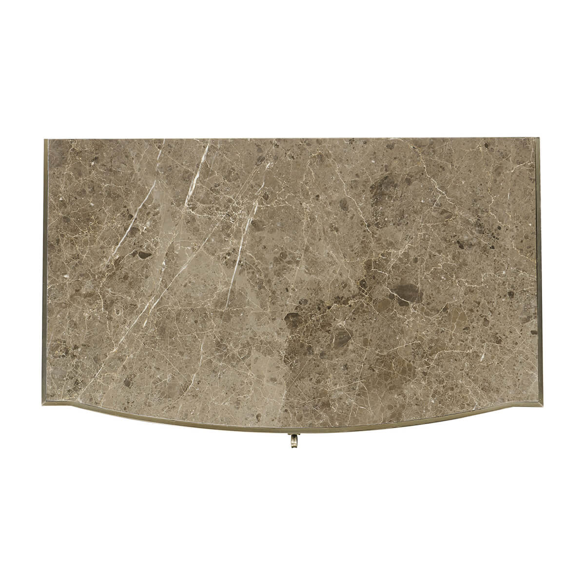 Modern French Marble Top Walnut Nightstands - English Georgian America