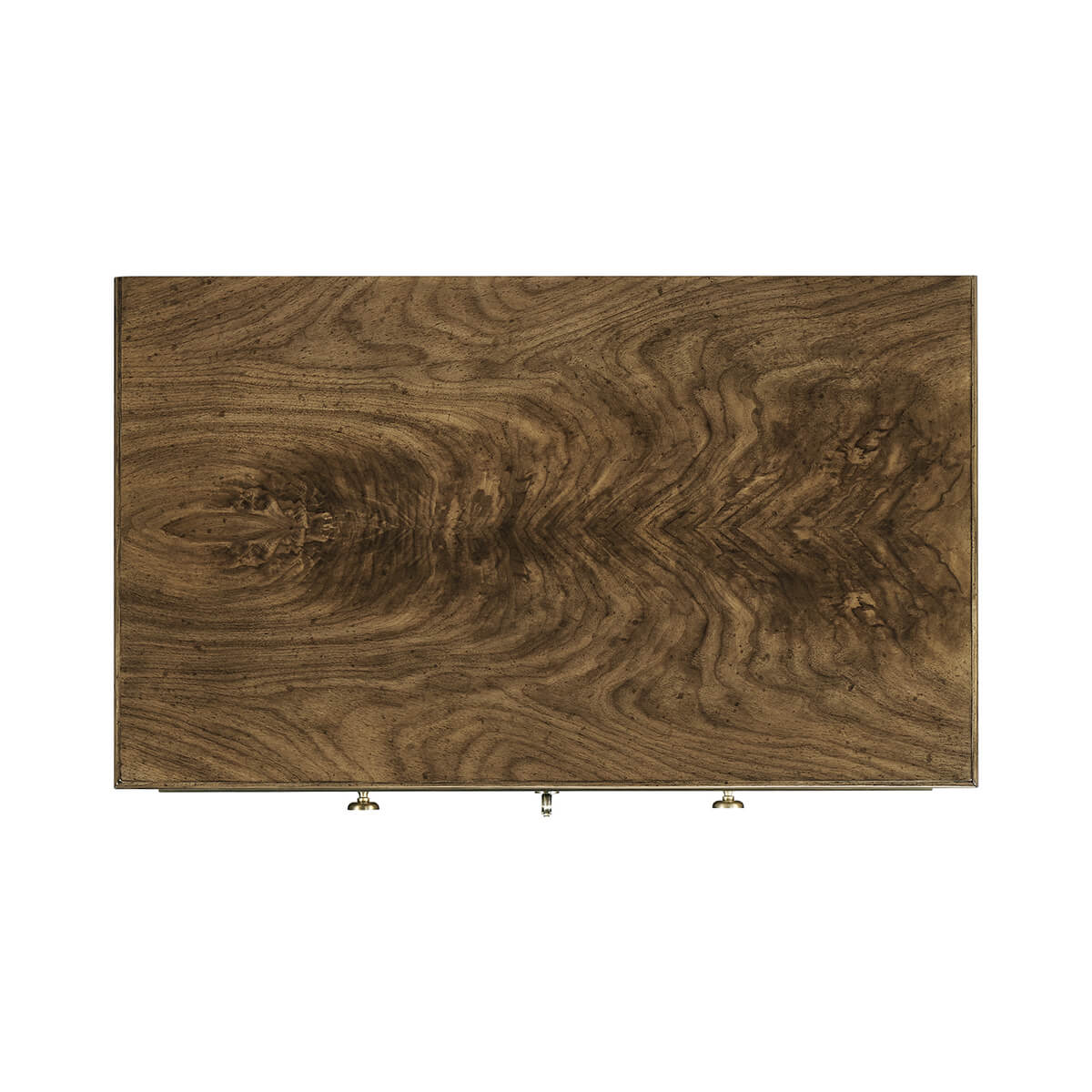 Modern French Walnut Nightstands - English Georgian America