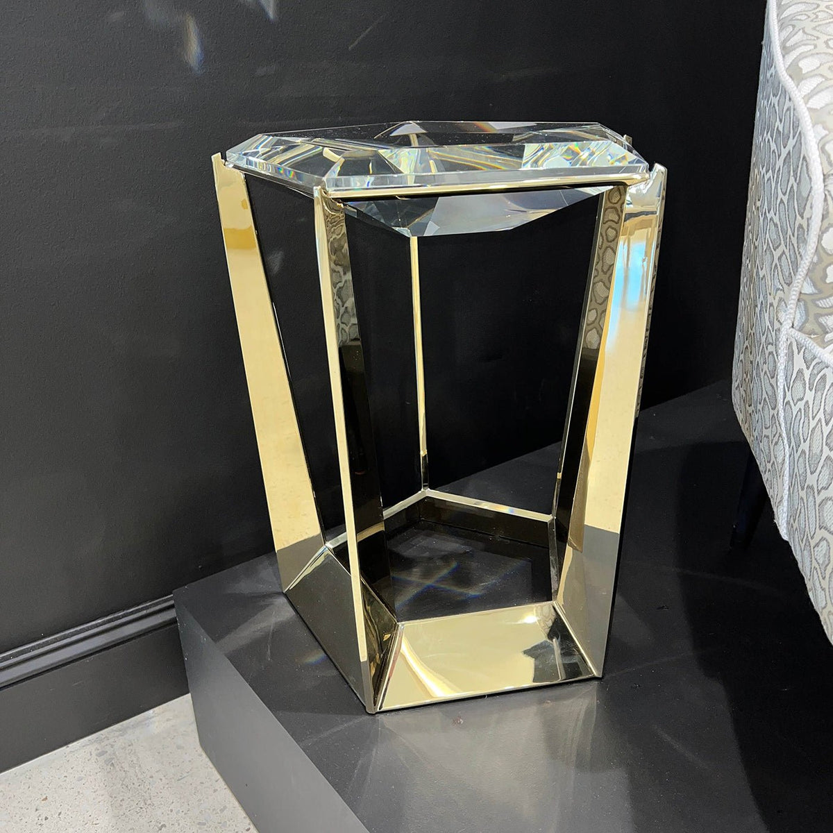 Modern Gem Accent Table - English Georgian America