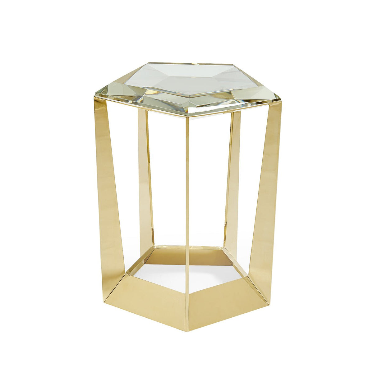 Modern Gem Accent Table - English Georgian America