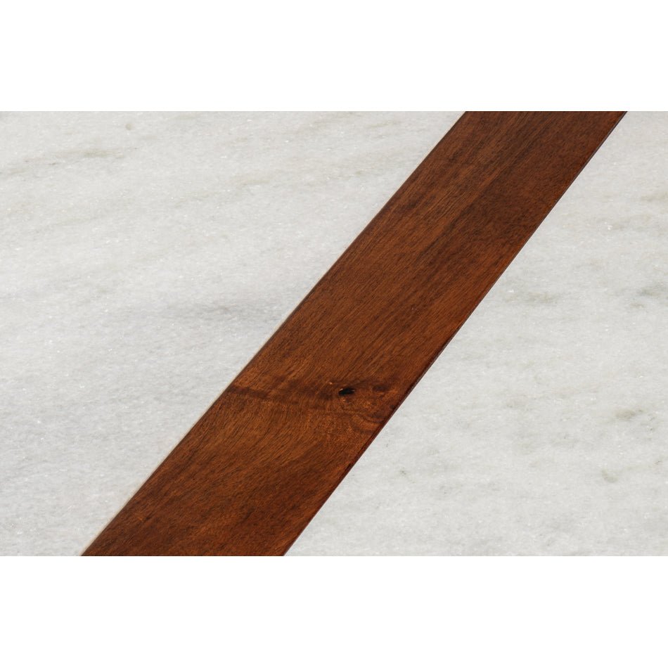 Modern Geometric Marble Top Dining Table - English Georgian America