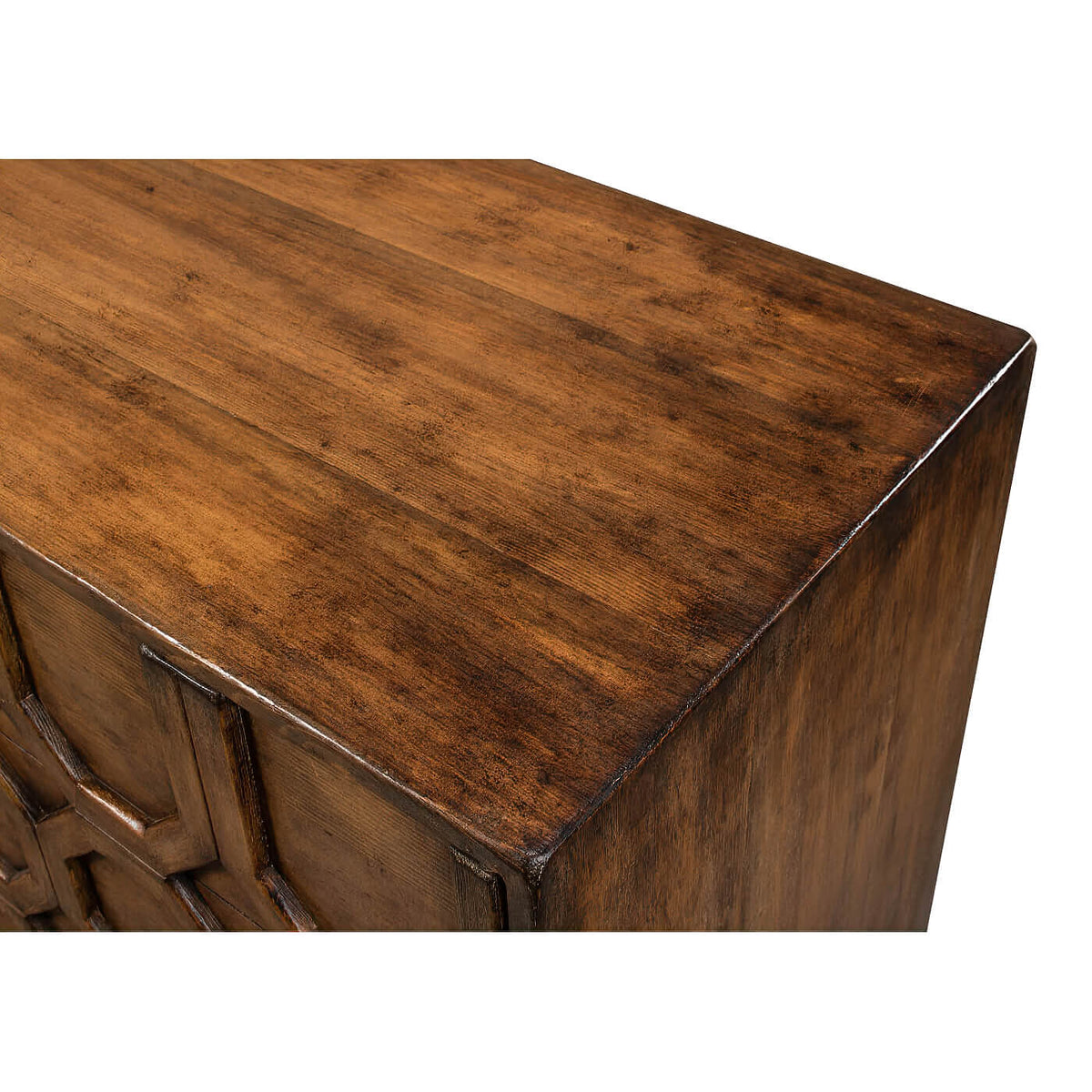 Modern Geometric Sideboard - English Georgian America