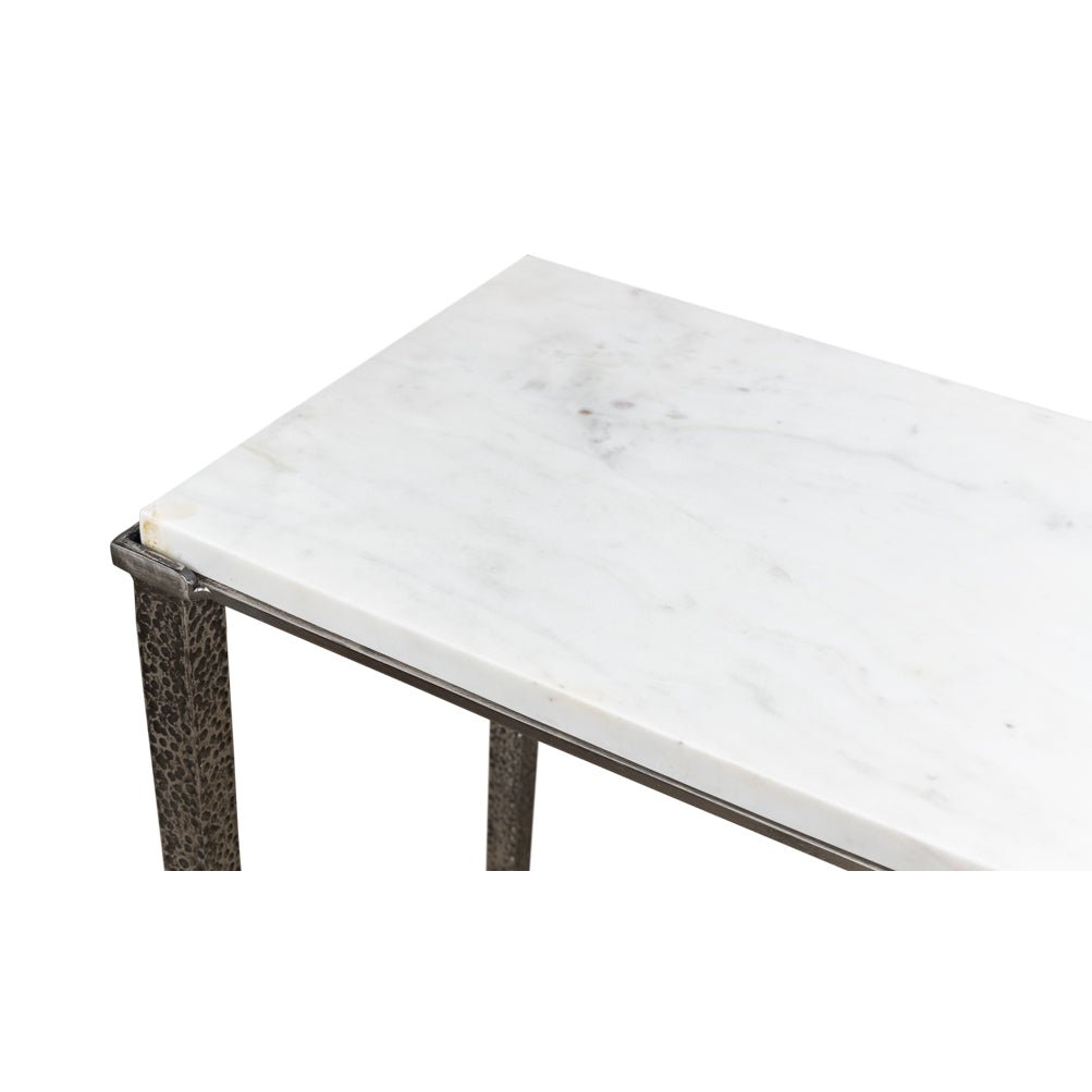 Modern Industrial Console Table - English Georgian America
