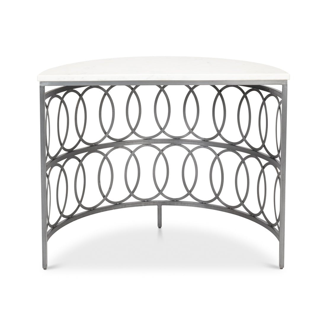 Modern Industrial Console Table - English Georgian America