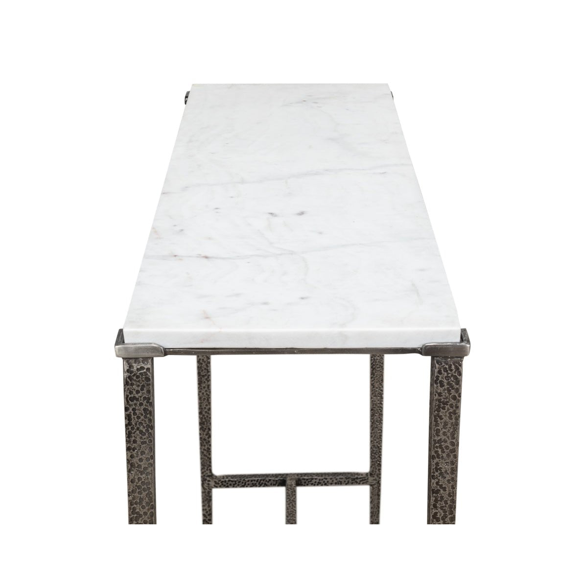 Modern Industrial Console Table - English Georgian America