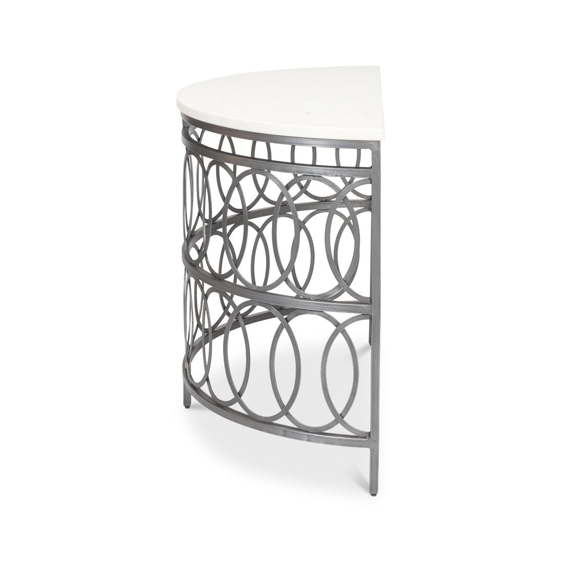 Modern Industrial Console Table - English Georgian America