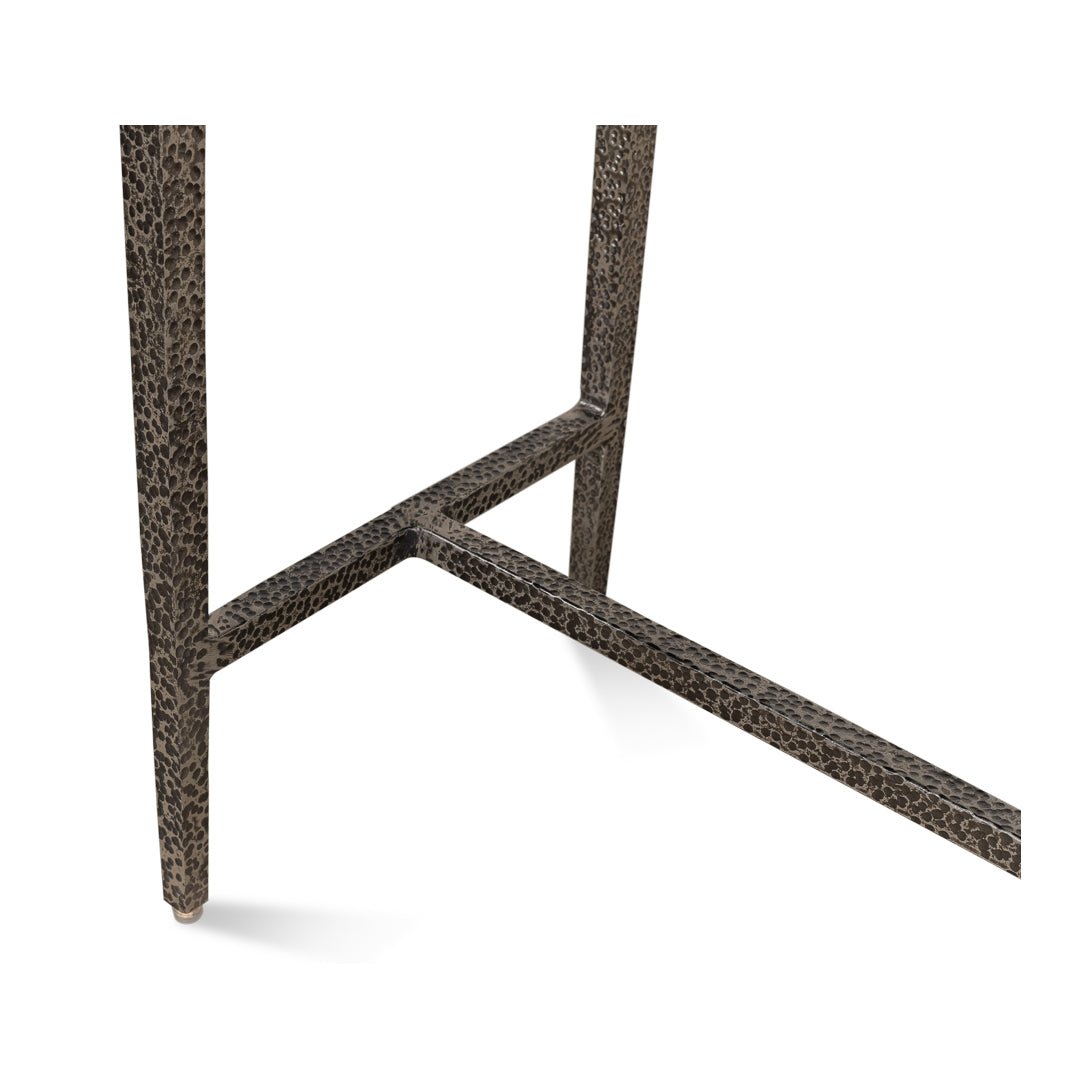 Modern Industrial Console Table - English Georgian America