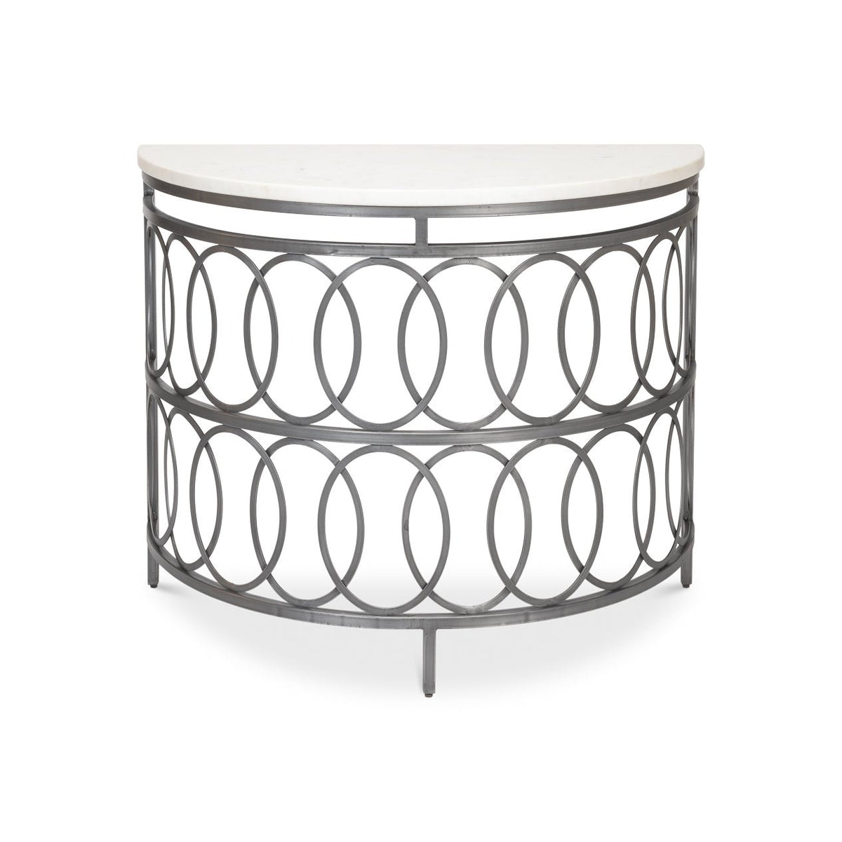 Modern Industrial Console Table - English Georgian America