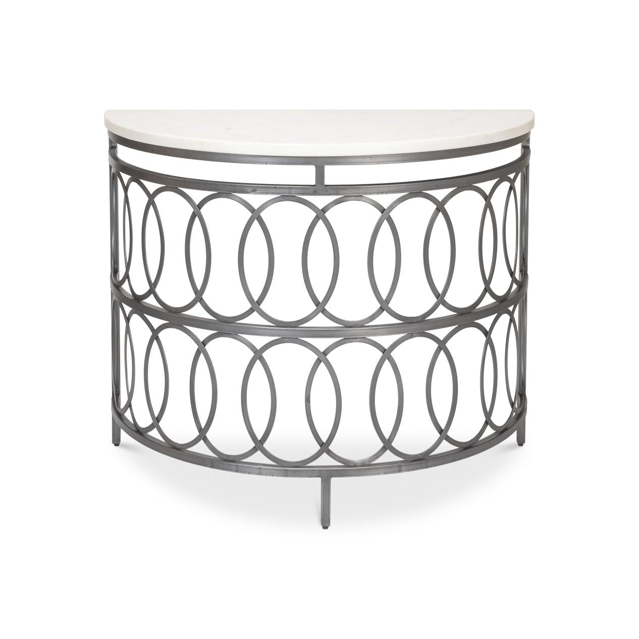 Modern Industrial Console Table - English Georgian America