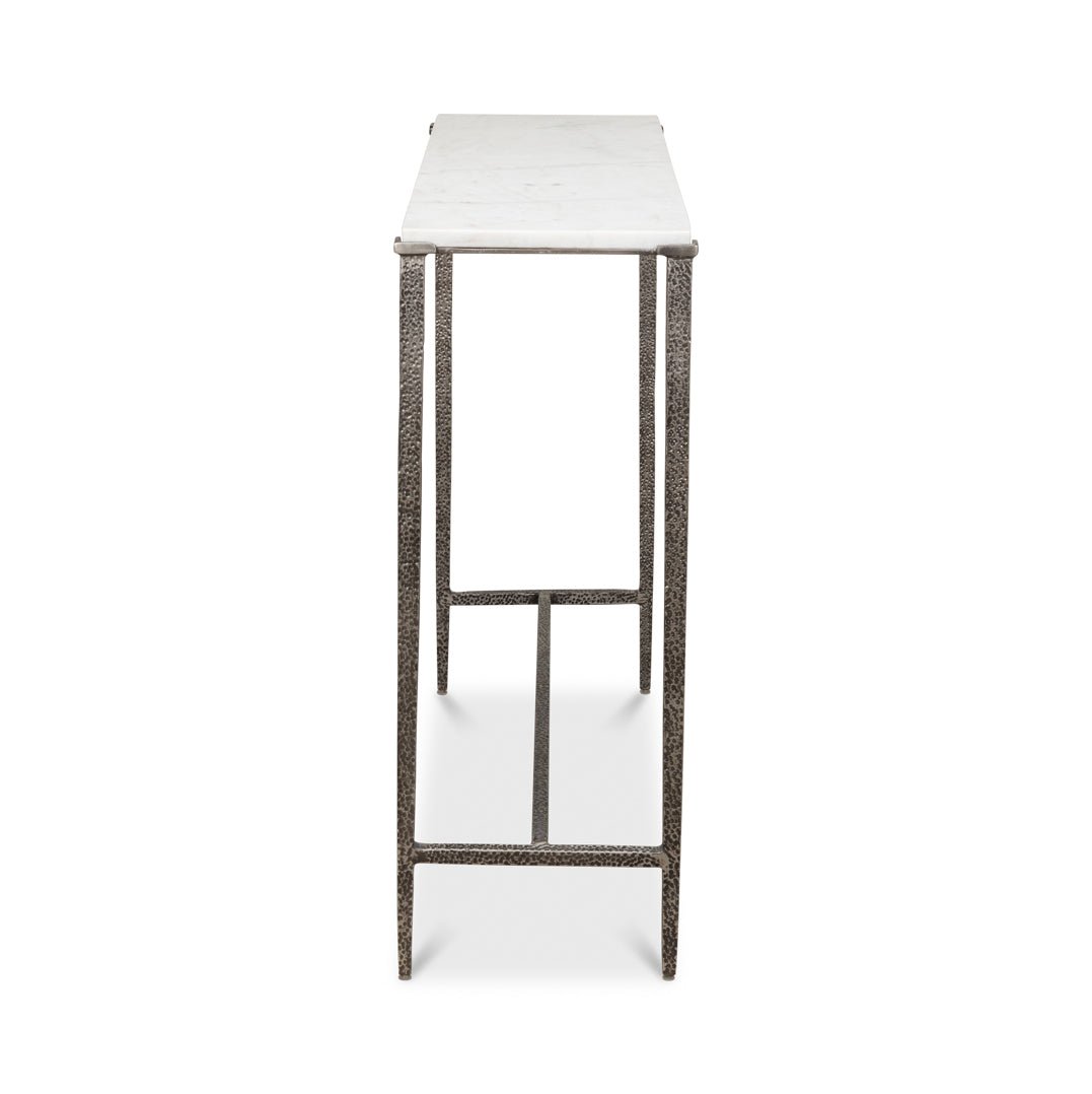 Modern Industrial Console Table - English Georgian America