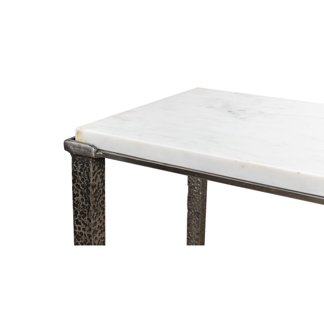 Modern Industrial Console Table - English Georgian America