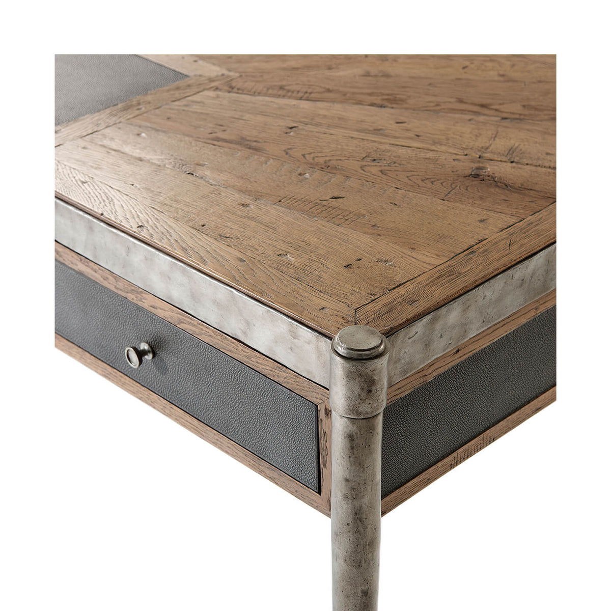 Modern Industrial Desk - English Georgian America