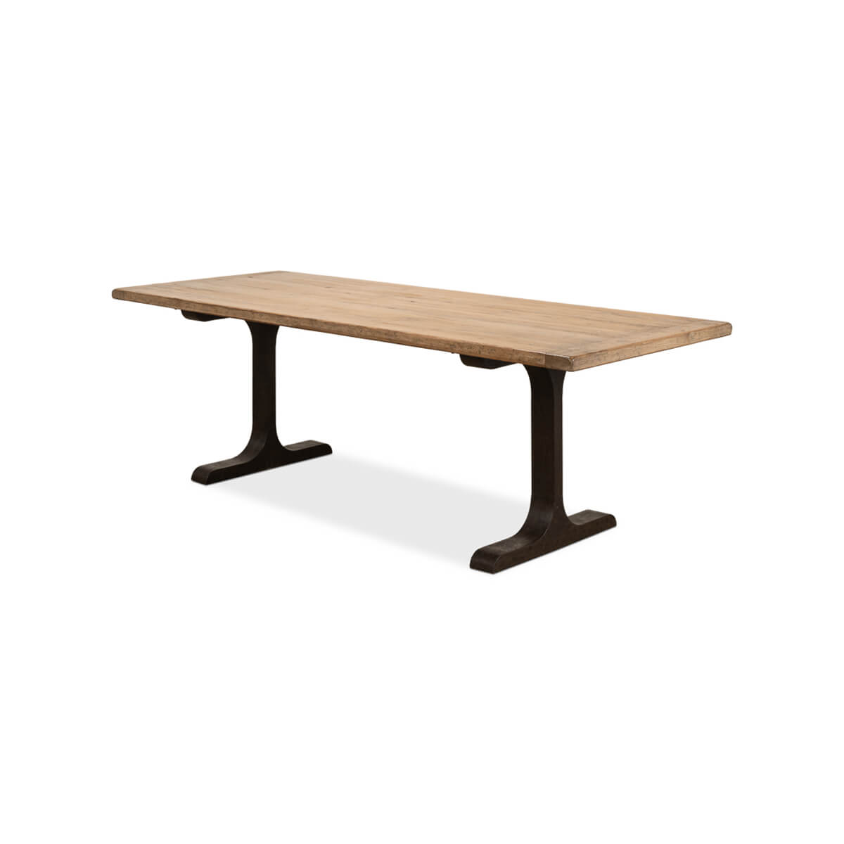Modern Industrial Dining Table - English Georgian America