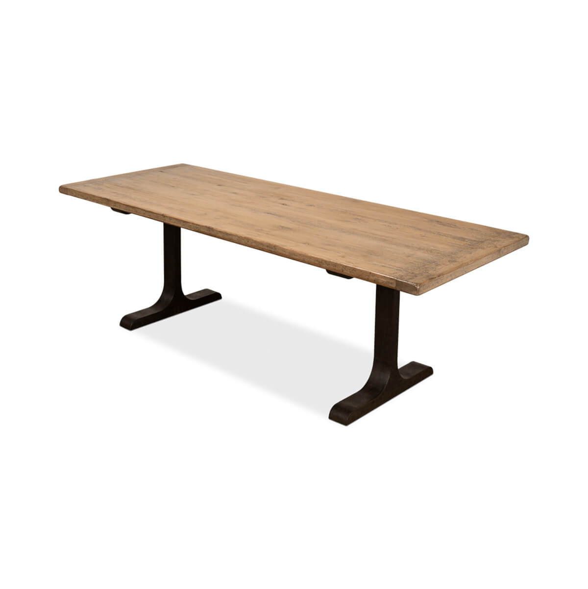 Modern Industrial Dining Table - English Georgian America