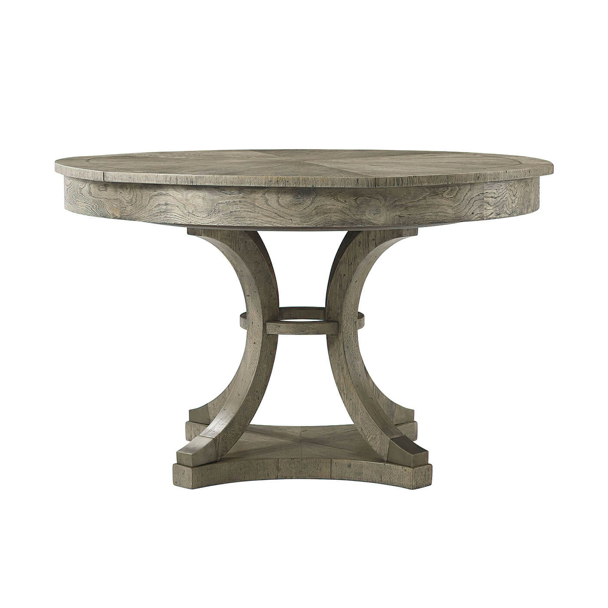 Modern Jupe Extending Greyed Oak Dining Table - English Georgian America