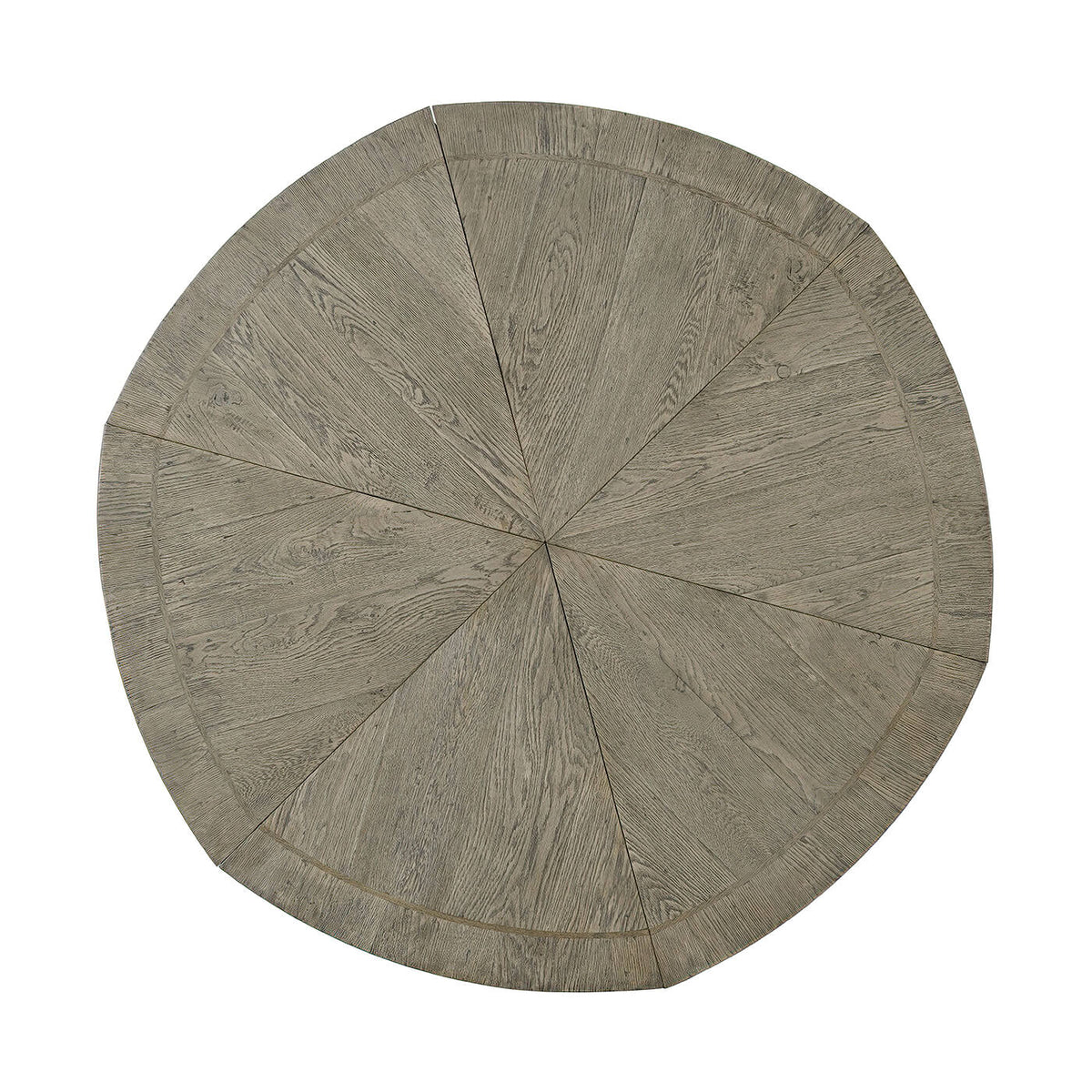 Modern Jupe Extending Greyed Oak Dining Table - English Georgian America