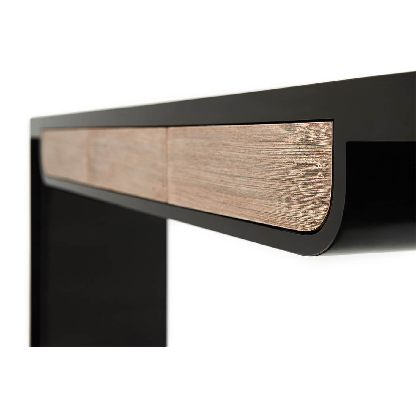 Modern Lacquered Console - English Georgian America