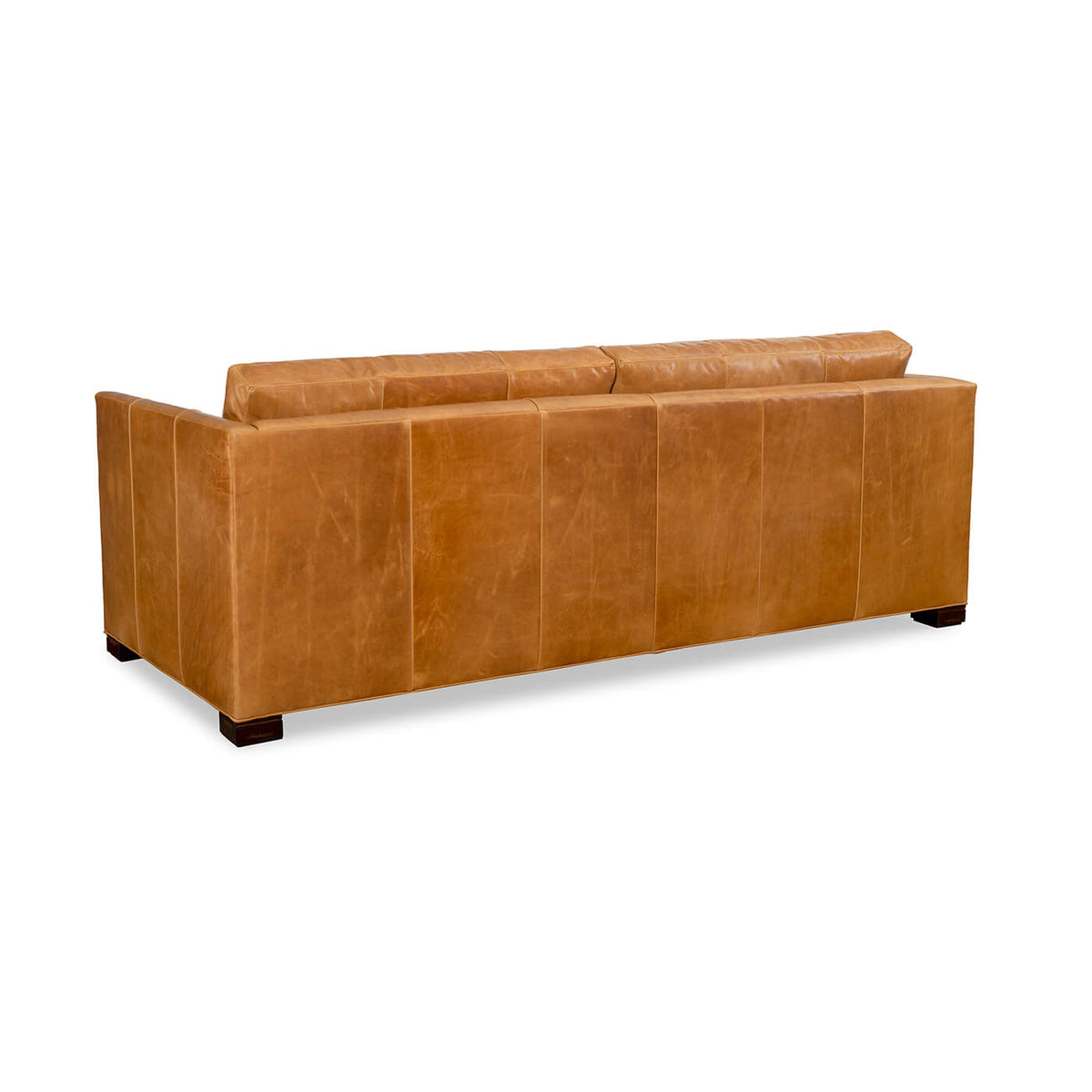 Modern Leather Thorpe Sofa - English Georgian America