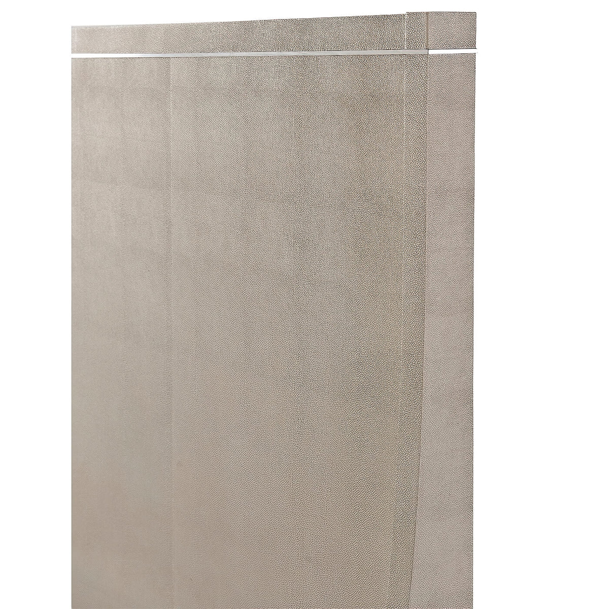 Modern Leather Wrapped Bed - US Queen - English Georgian America